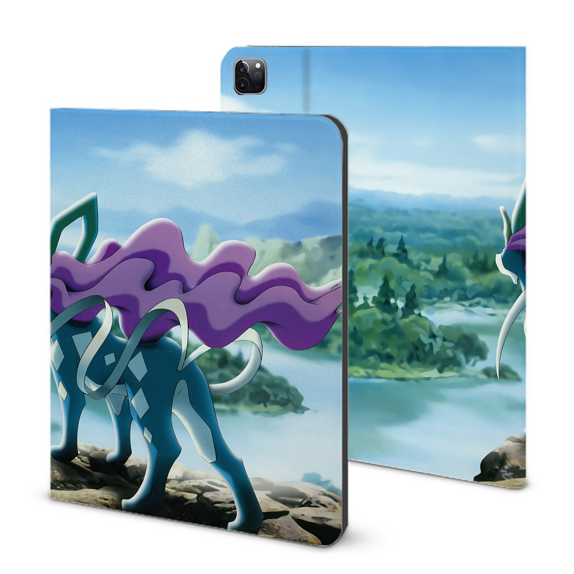 （画像用） ポケットモンスター Pokémon IPad ケース ブック型 PUレザー TPU 耐衝撃 軽量 薄型 ペン収納なし 全面保護 IPad 各モデル対応